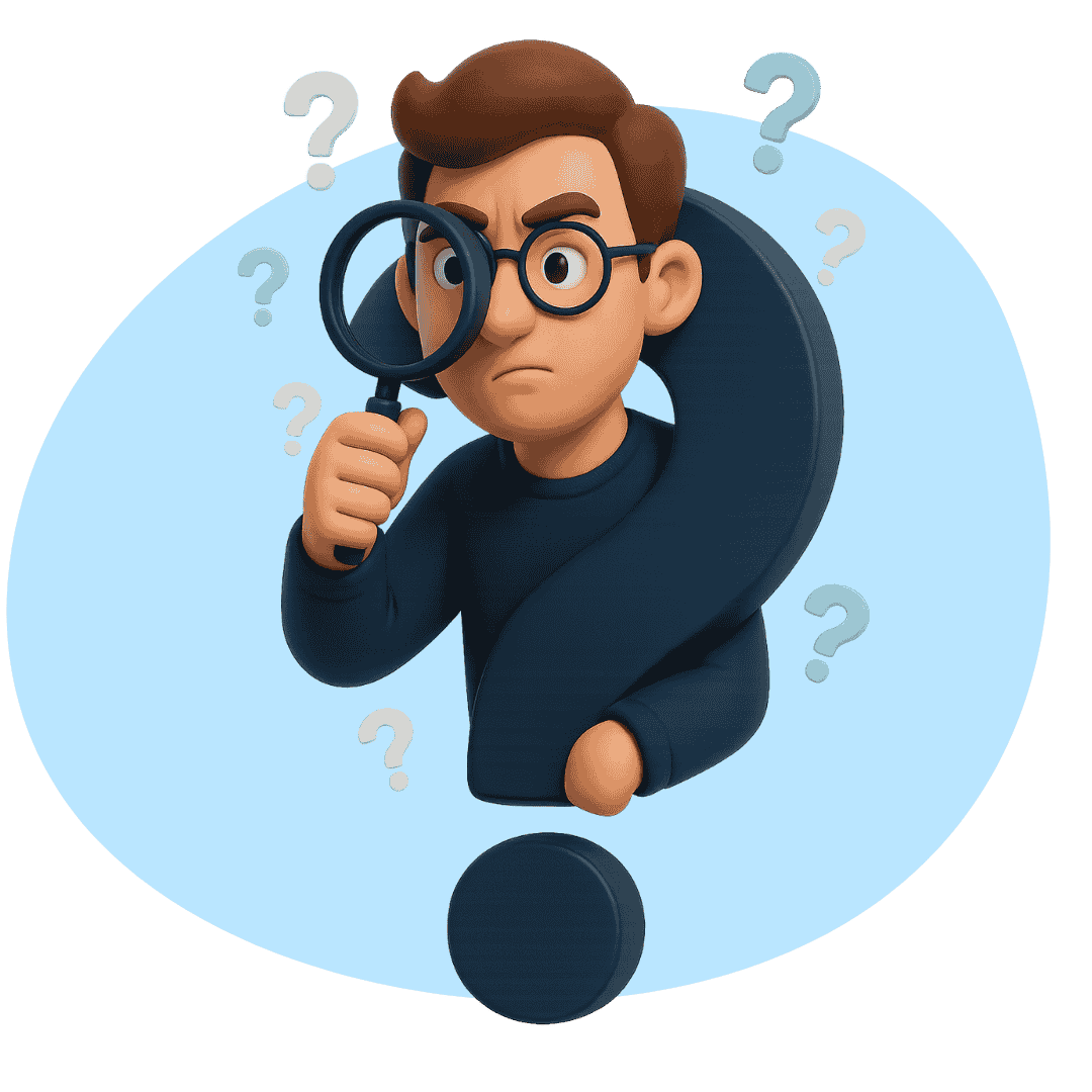 Confused Guy Illustration